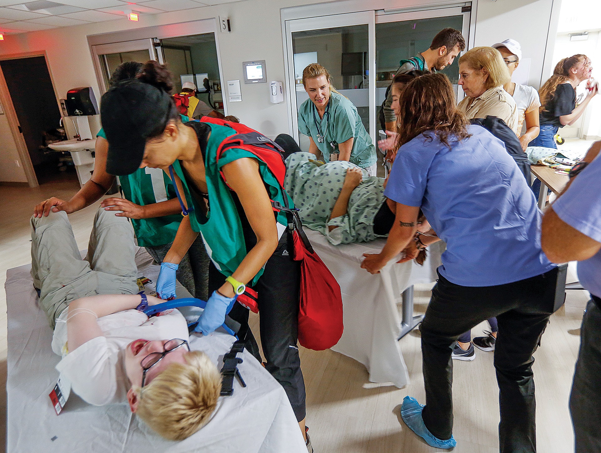 Mock Disaster Course Prepares First Responders