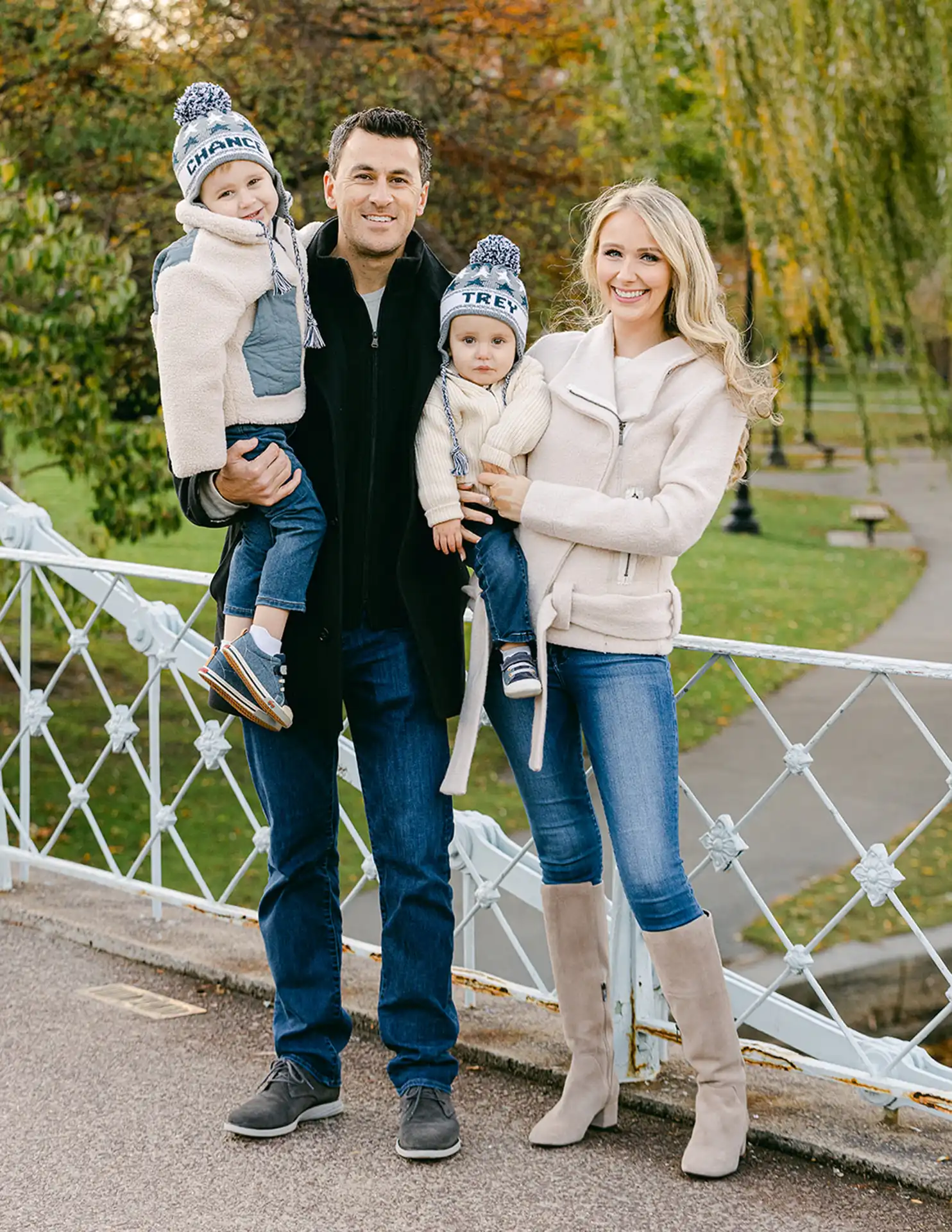 Ryan and Rachel Belanger, with sons, Chance, and ,Trey