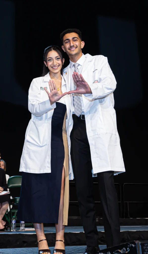 Siblings Angelina Labib, M.D. ’23, and Ramy Labib, M.D. candidate, Class of 2027 Siblings Angelina Labib, M.D. ’23, and Ramy Labib, M.D. candidate, Class of 2027