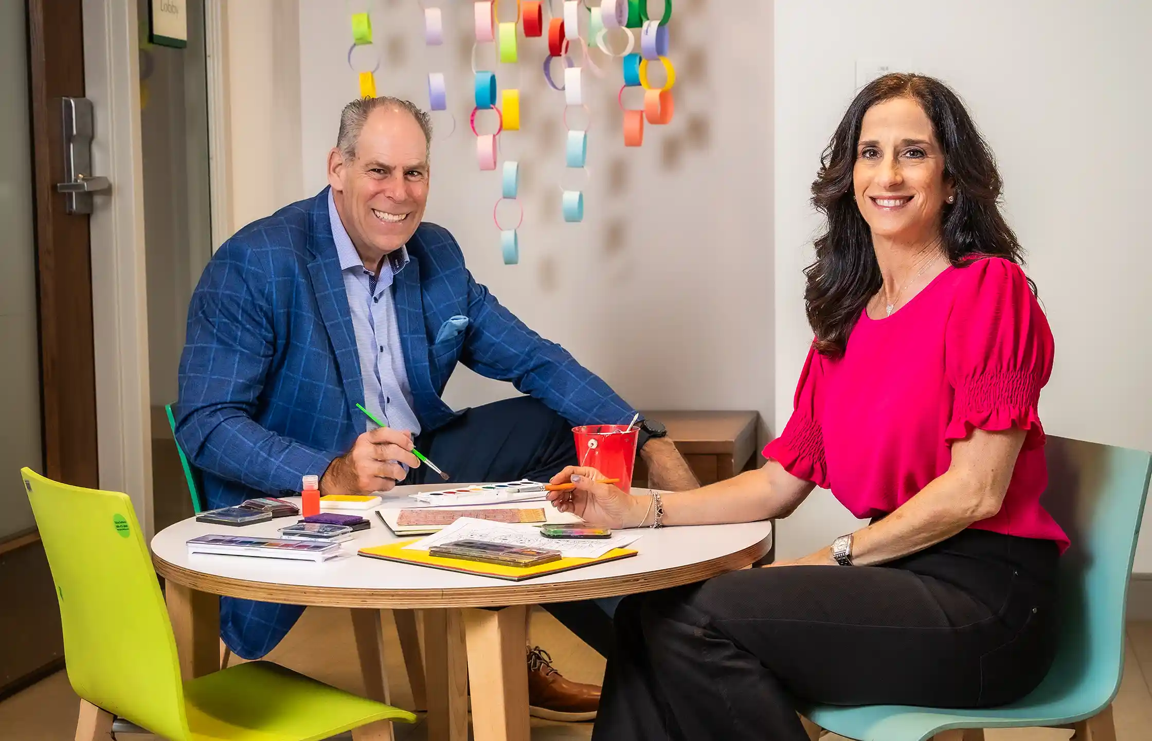 The Flaymans’ support helps young patients and their families during treatment.