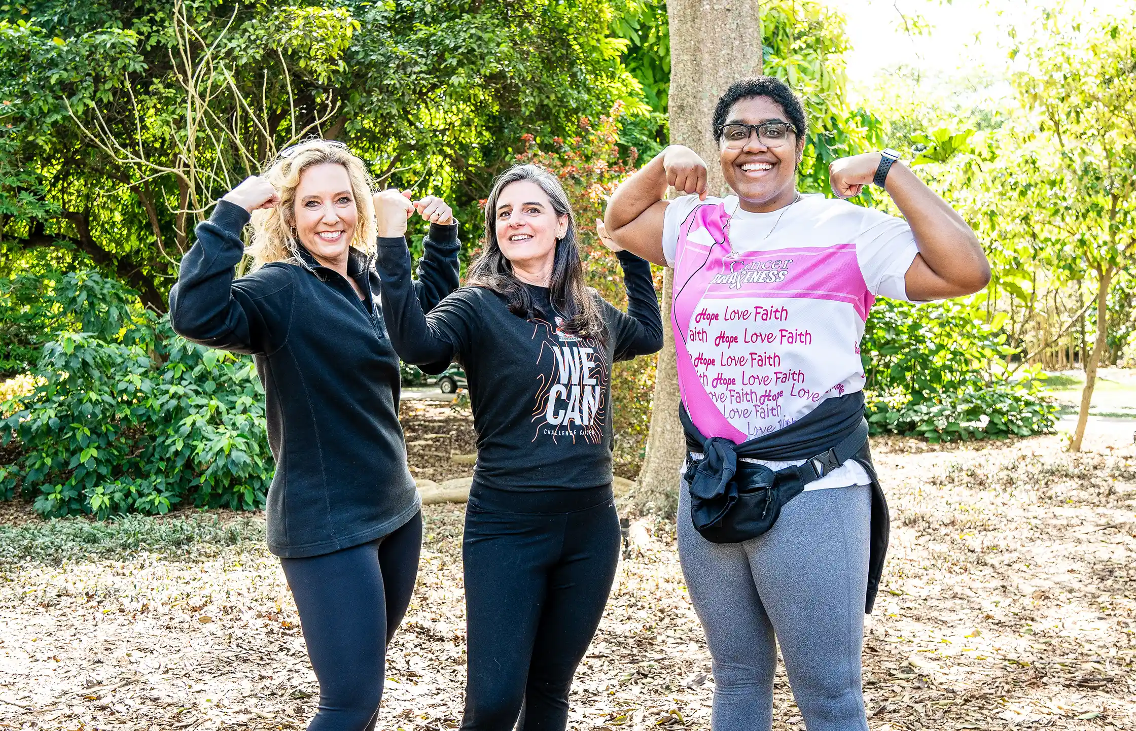 From left, Dr. Tracy Crane, Dr. Paola Rossi and LaShae Rolle.